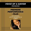 Voice Of A Savior (Medium Key-Premiere Performance Plus w/ Background Vocals)