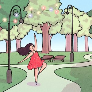 Girl in the mirror 1